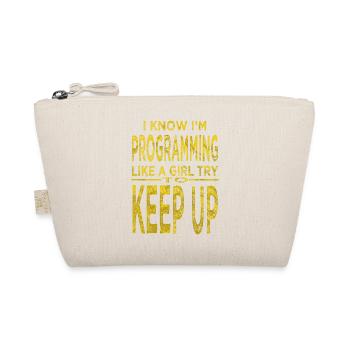 admin awesome dads favorite - Organic Pouch - nature - Front
