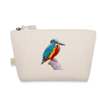 Kolibri Vogel Tier Kunst Aquarell Cartoon Bunt - Bio-Täschchen - Natur - Vorne