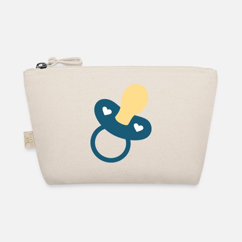 Baby Geburt 2026 Geschenk Geschenkidee - Bio-Täschchen - Natur