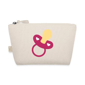 Baby Birth 2025 Gift Gift Idea - Organic Pouch - nature - Front