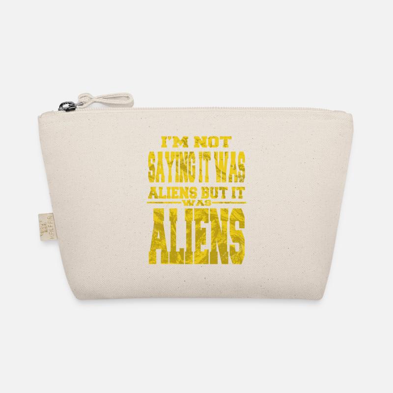 geek aliens 2019 alien spacecraft awesome joke Organic Pouch