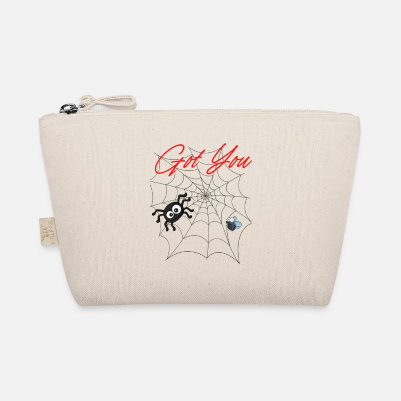 Spinne und Fliege Bio-Täschchen