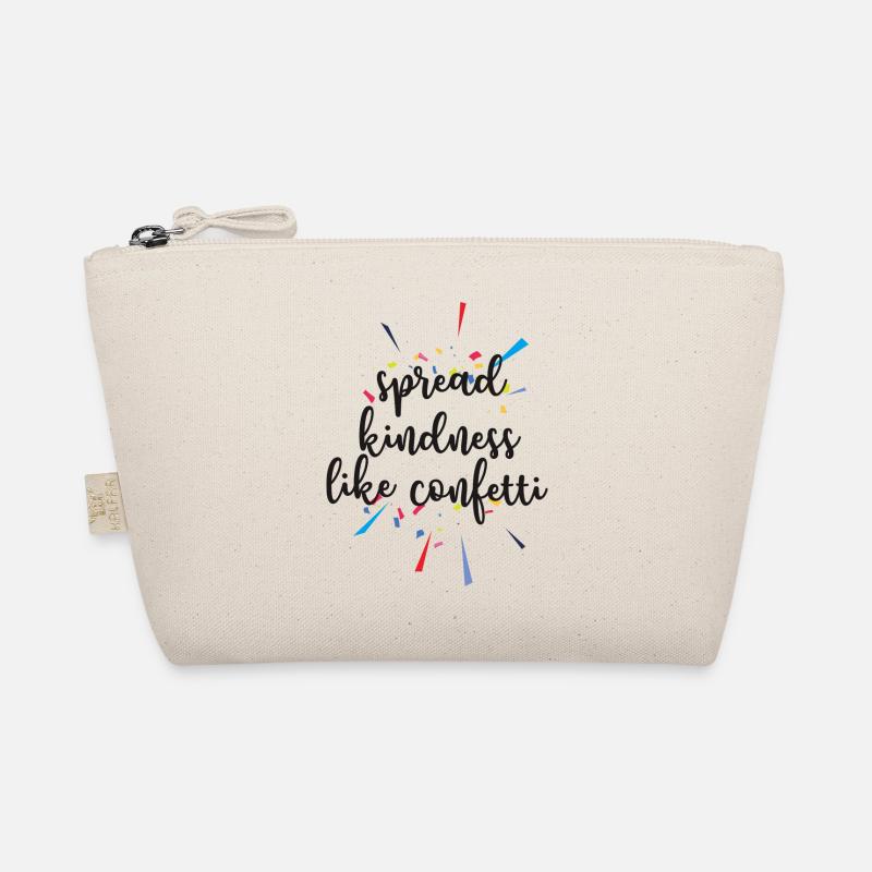 SPREAD KINDNESS LIKE CONFETTI Organic Pouch