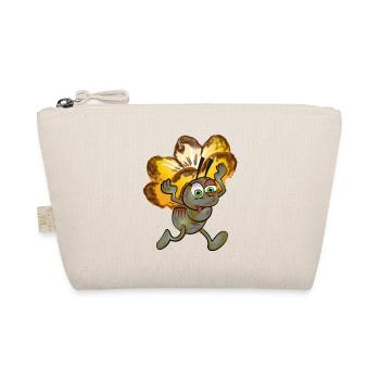 Zombie ant with a flower - Organic Pouch - nature - Front