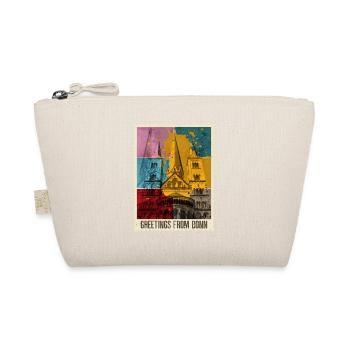 Bonn Deutschland Stadt Skyline Briefmarke Bunt - Bio-Täschchen - Natur - Vorne