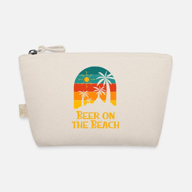 Beer on the Beach Drinking Party Drinker Ocean Bio-Täschchen