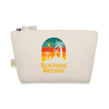 Beachside Massage Vacation Holiday Trip Festival - Organic Pouch - nature - Front