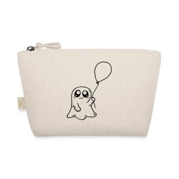 Spirit holds balloon design - Organic Pouch - nature - Front