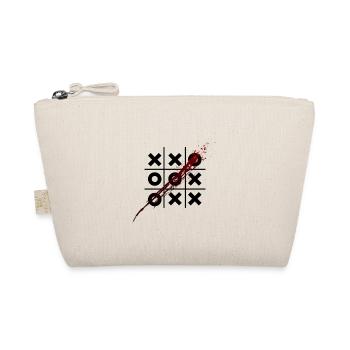 Tic Tac Toe - Organic Pouch - nature - Front