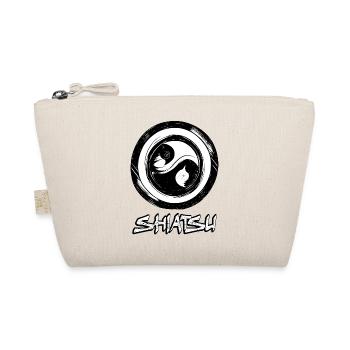 Shiatsu Yoga Meditation Massage Buddha Japanese 3 - Organic Pouch - nature - Front