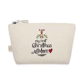 Mon premier Noël en tant que maman - Trousse biologique - nature - Devant