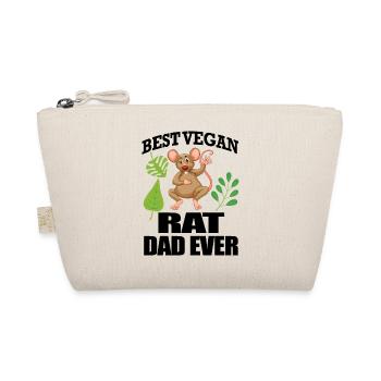 Rat Pet Vegan - Organic Pouch - nature - Front