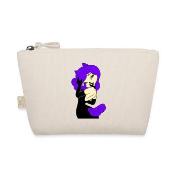 Cosplay Gothic Metal Beauty Princess Purple Girl - Organic Pouch - nature - Front