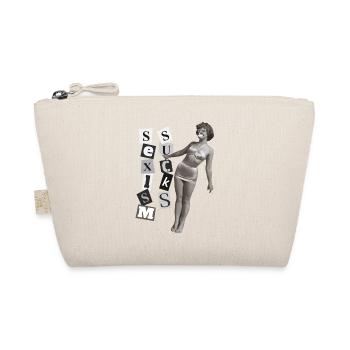 Sexism sucks - Organic Pouch - nature - Front