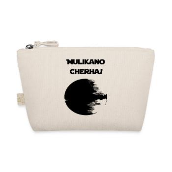 Mulikano Cherhaj (schwarz) - Bio-Täschchen - Natur - Vorne
