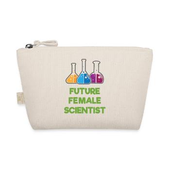 Future Female Scientist - Organic Pouch - nature - Front
