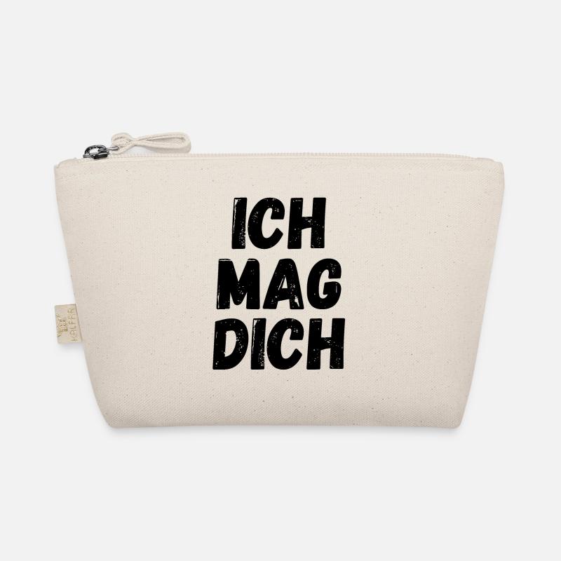 Ich mag dich Bio-Täschchen