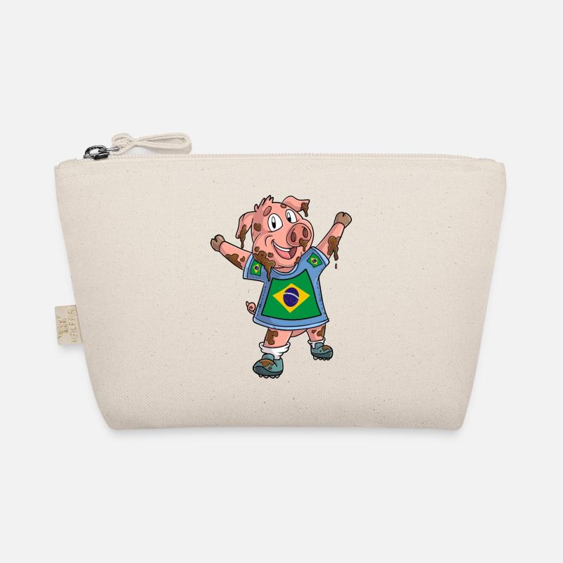Fan Pig Brazil Organic Pouch