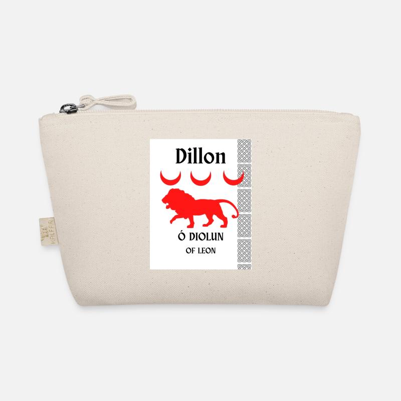 Dillon surname - Organic Pouch - nature