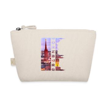 Würzburg Germany City Skyline Home Love - Organic Pouch - nature - Front
