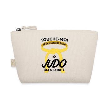 Leçon de judo est gratuite - Cadeau Humour - Trousse biologique - nature - Devant