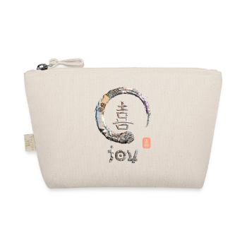 Joy Symbole de mot Kanji japonais Enso Circle 1 - Trousse biologique - nature - Devant