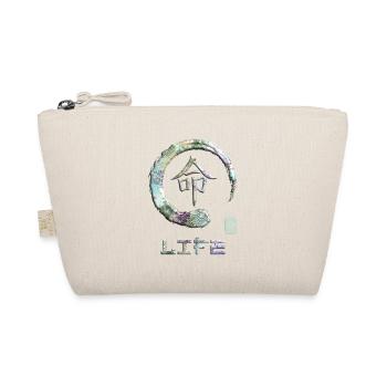 Vie Symbole de mot Kanji japonais Enso Circle 7 - Trousse biologique - nature - Devant