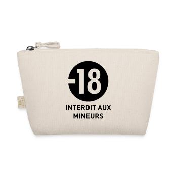 Interdit aux mineurs black - Trousse biologique - nature - Devant