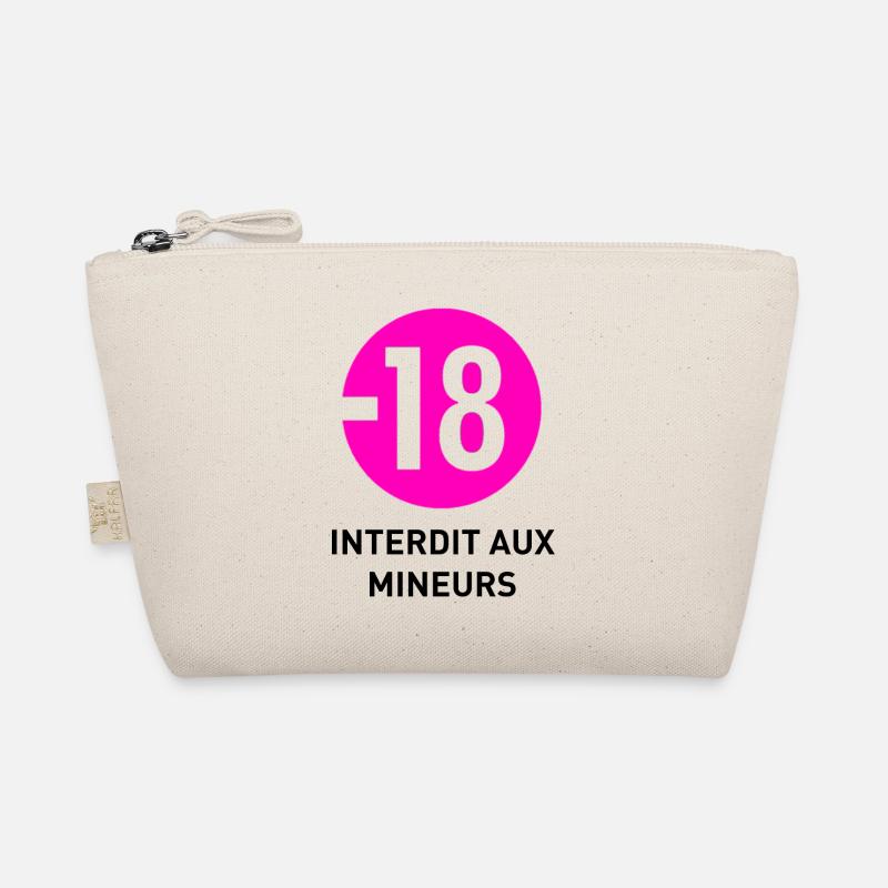 Interdit aux mineurs rose Trousse biologique