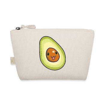 Avocado Frucht naschen Speise Früchte Vitamine - Bio-Täschchen - Natur - Vorne