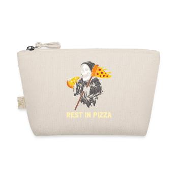 Rest in Pizza der Tod - Bio-Täschchen - Natur - Vorne
