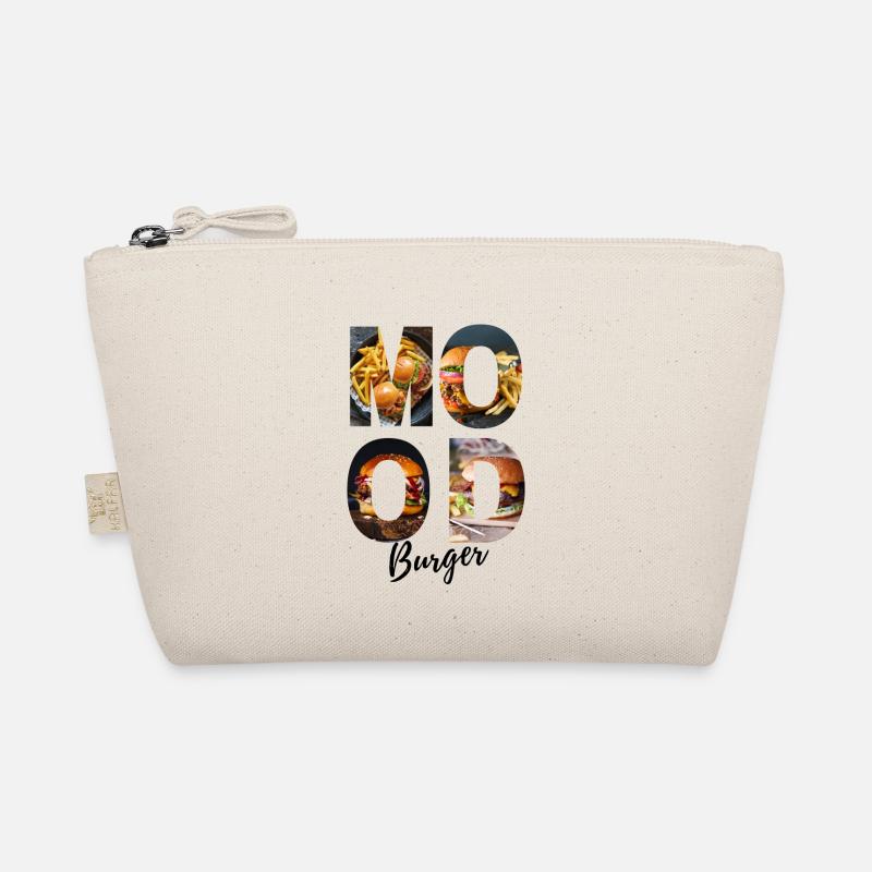 MOOD Burger Print Bio-Täschchen