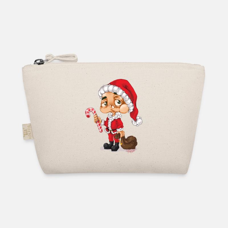 Weihnachtsmann Nikolaus Santa Bio-Täschchen