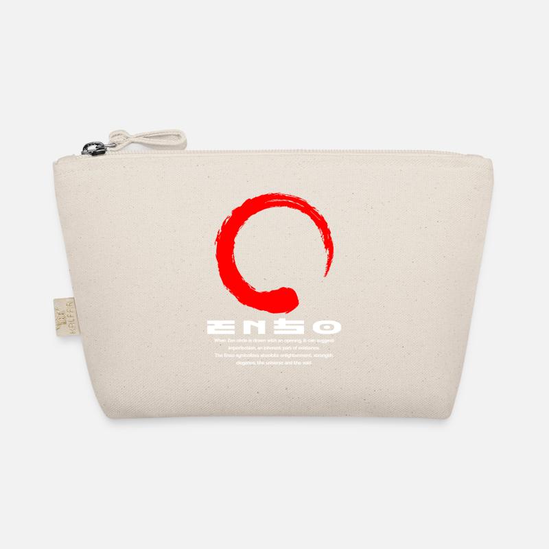 Enso bedeutet japanisches Kanji-Wortzeichen - Bio-Täschchen - Natur