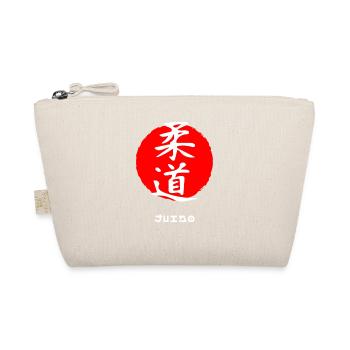 Judo martial art sport Japan Japanese kanji words - Organic Pouch - nature - Front
