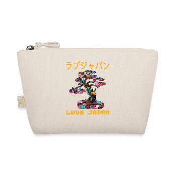Bonsai Tree Japanese Zen Garden Symbol Kanji Love - Organic Pouch - nature - Front