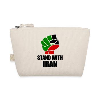 Stand with iran - Trousse biologique - nature - Devant