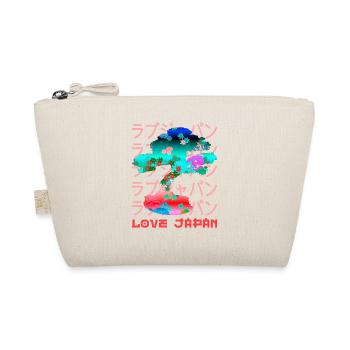 Bonsai Tree Japanese Zen Garden Symbol Kanji Love - Organic Pouch - nature - Front
