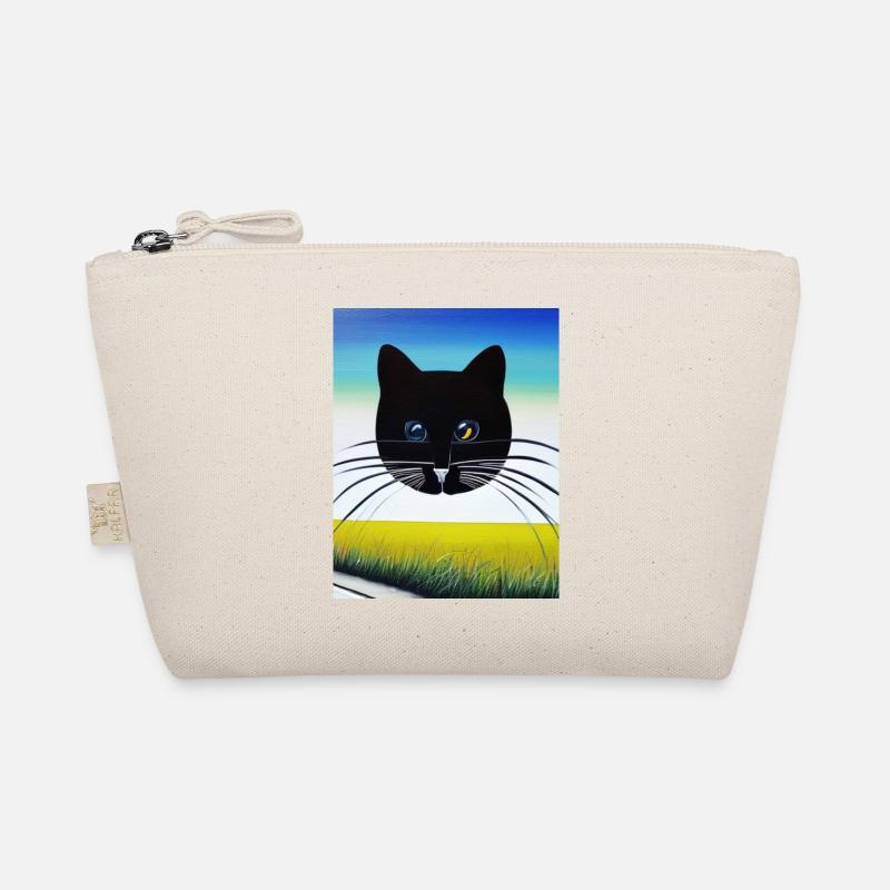 Katze - Bio-Täschchen - Natur