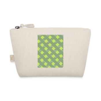 Green lines - Organic Pouch - nature - Front