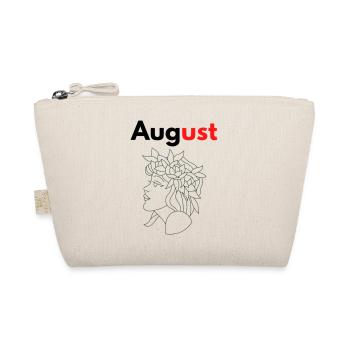 Month with his Virgo Astrological sign / August - Organic Pouch - nature - Front