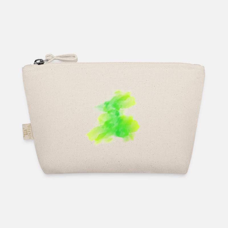 splash bunt farbe muster aufdruck comic style Bio-Täschchen