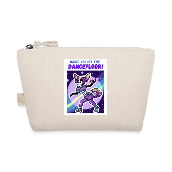 Chihuahua Babe, you hit the Dancefloor - Organic Pouch - nature - Front