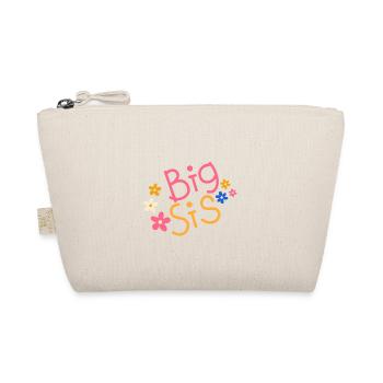 big sis - Große Schwester - Bio-Täschchen - Natur - Vorne