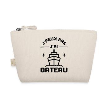 j'peux pas j'ai bateau - Trousse biologique - nature - Devant
