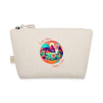 Happy Easter | Happy Easter | Illustration - Organic Pouch - nature - Front