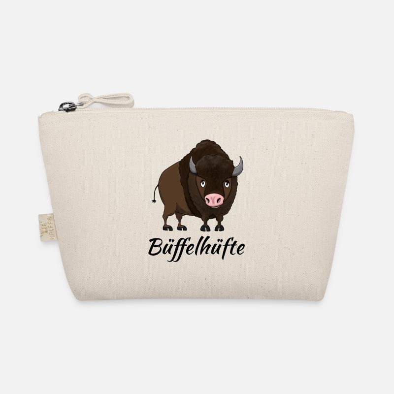 Büffelhüfte - Bio-Täschchen - Natur
