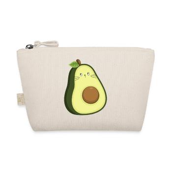 Avocado-Katze - Bio-Täschchen - Natur - Vorne