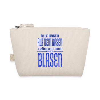 Resurrection Feast Birthday Rabbit Holidays - Organic Pouch - nature - Front