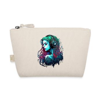 Sirène, DJ, Chemin d’eau, Belle femme - Trousse biologique - nature - Devant